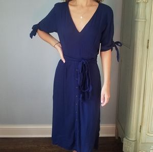 Split summer Midi maxi dress